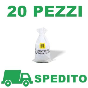 20 Pezzi Mini Big Bag 60 LT ONU con Spedizione