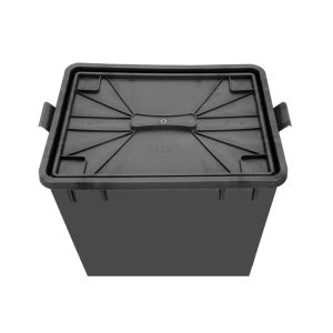 Fusto tronco piramidale 40 L UN  nero OMOLOGATO UN