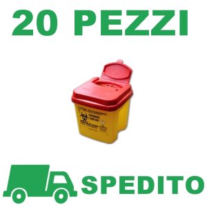 20 Pezzi Secchiello 3 L ONU classe 6.2 con Spedizione