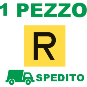 Etichetta "R" - rotolo da 500 con Spedizione